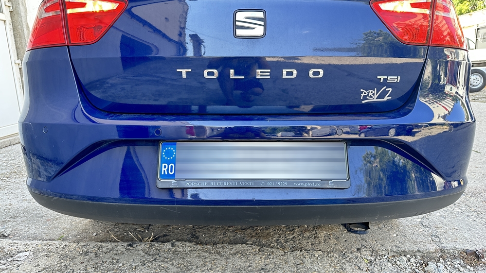 Montare 4 - Seat Toledo 2017 Instalare Senzori Parcare Spate Originali Park Pilot