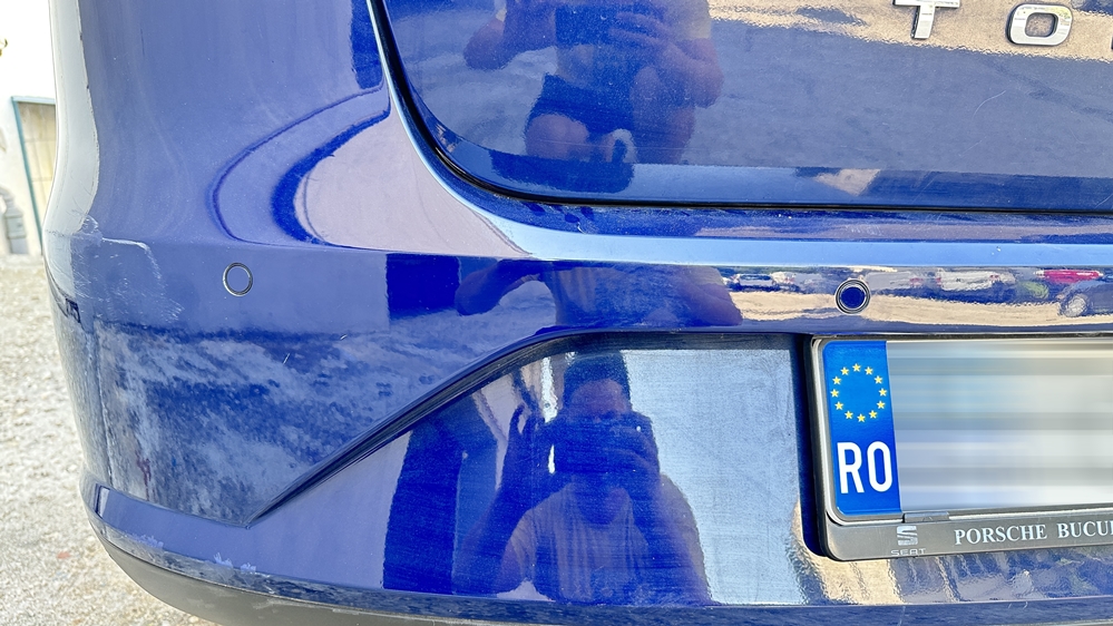 Montare 5 - Seat Toledo 2017 Instalare Senzori Parcare Spate Originali Park Pilot