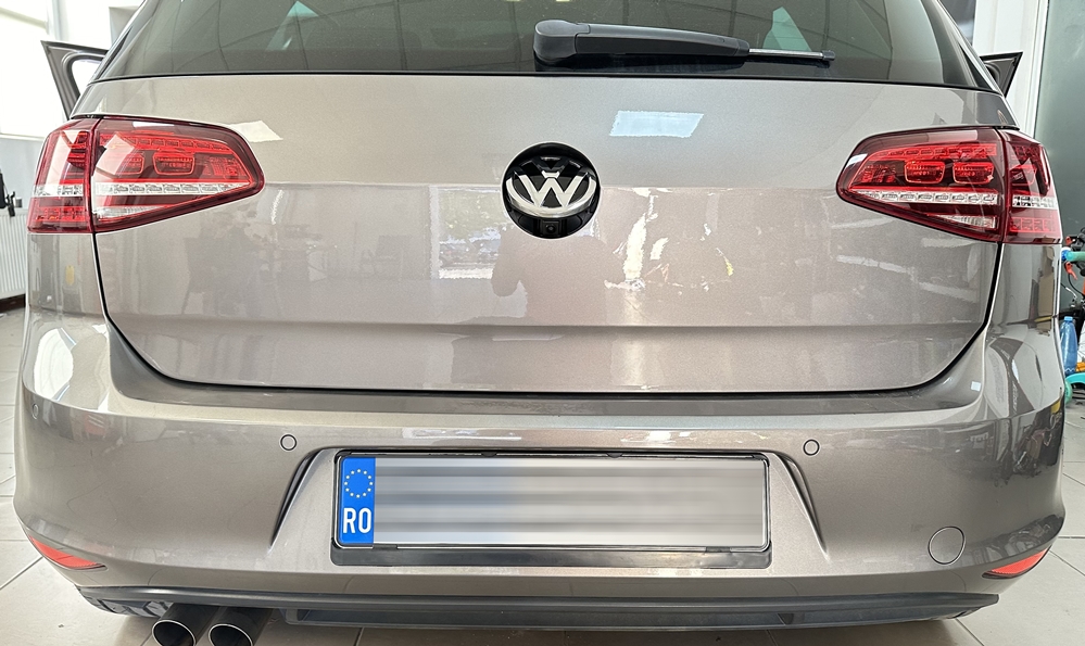 Activare 6 - Instalare Camera Auto Spate VW Golf 7 Camera Video Marsarier Originala in Emblema Montare 6 - Instalare Camera Auto Spate VW Golf 7 Camera Video Marsarier Originala in Emblema