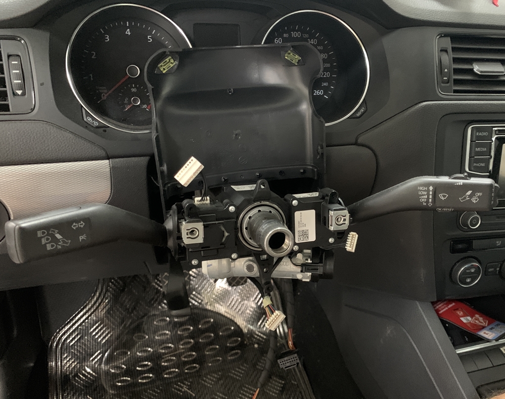 Montare 6 - Retrofit Instalare Pilot Automat Tempomat Cruise Control VW Jetta