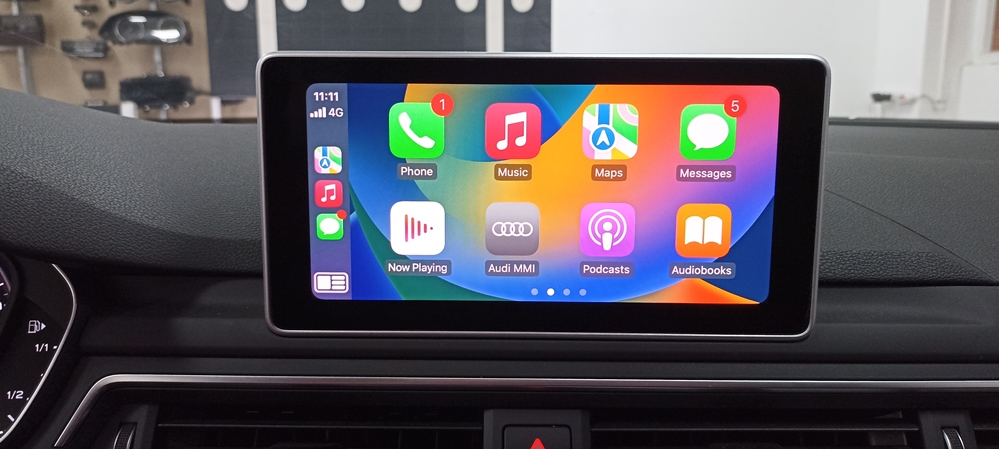 Activare 5 - Audi A4 B9 2017 Instalare Port USB Carplay Android Auto Google Waze Youtube Android Iphone Montare 5 - Audi A4 B9 2017 Instalare Port USB Carplay Android Auto Google Waze Youtube Android Iphone