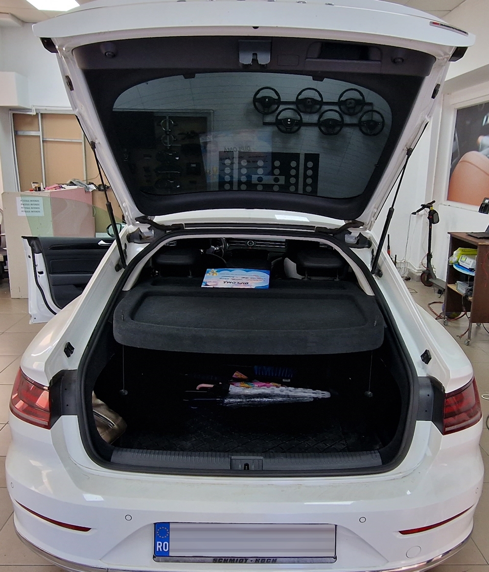 Montare 2 - VW Arteon 2018 Instalare Portbagaj Electric Deschidere Electrica Haion Din Buton