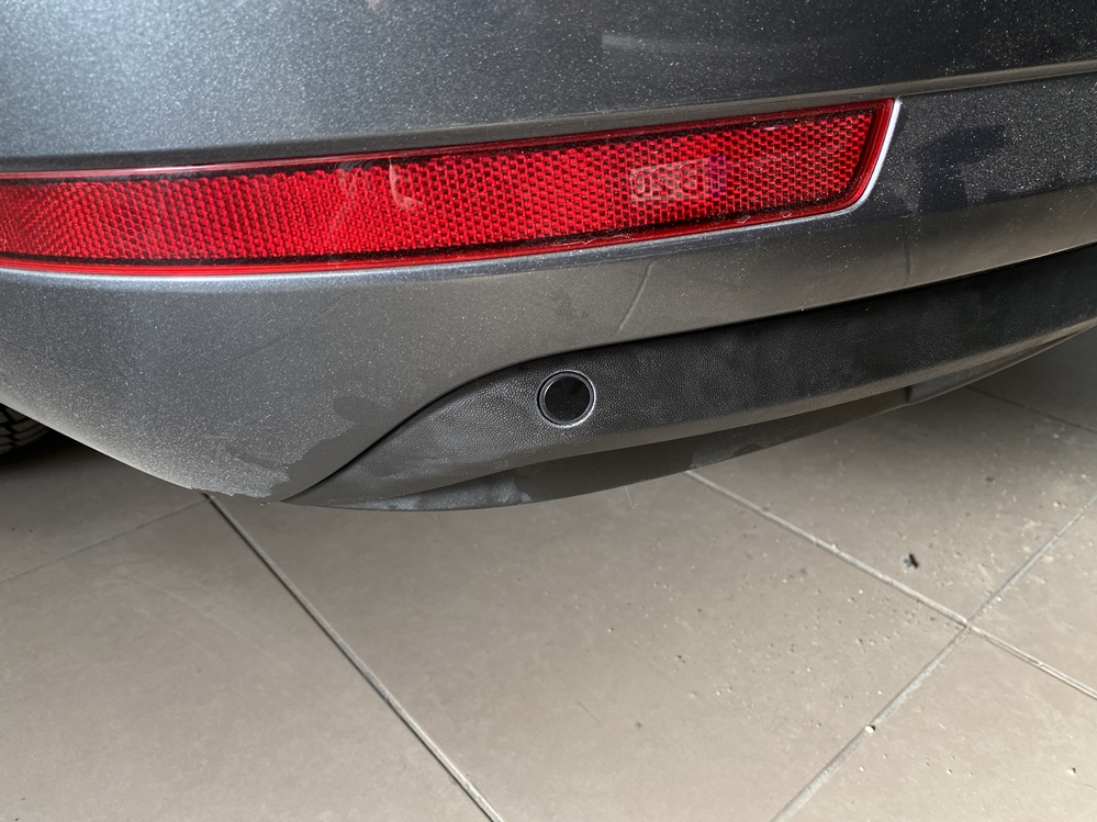Montare 4 - Skoda Octavia 3 III 2018 Instalare Senzori De Parcare Originali Bara Spate