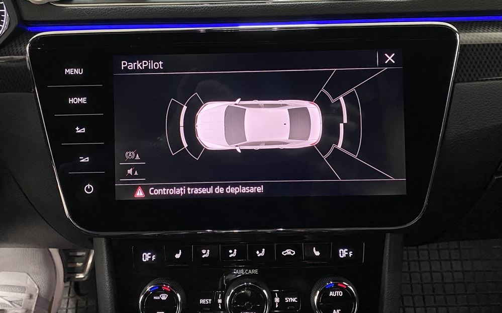 Montare 7 - Skoda Superb 3 III 2017 Instalare Senzori Parcare Fata Originali