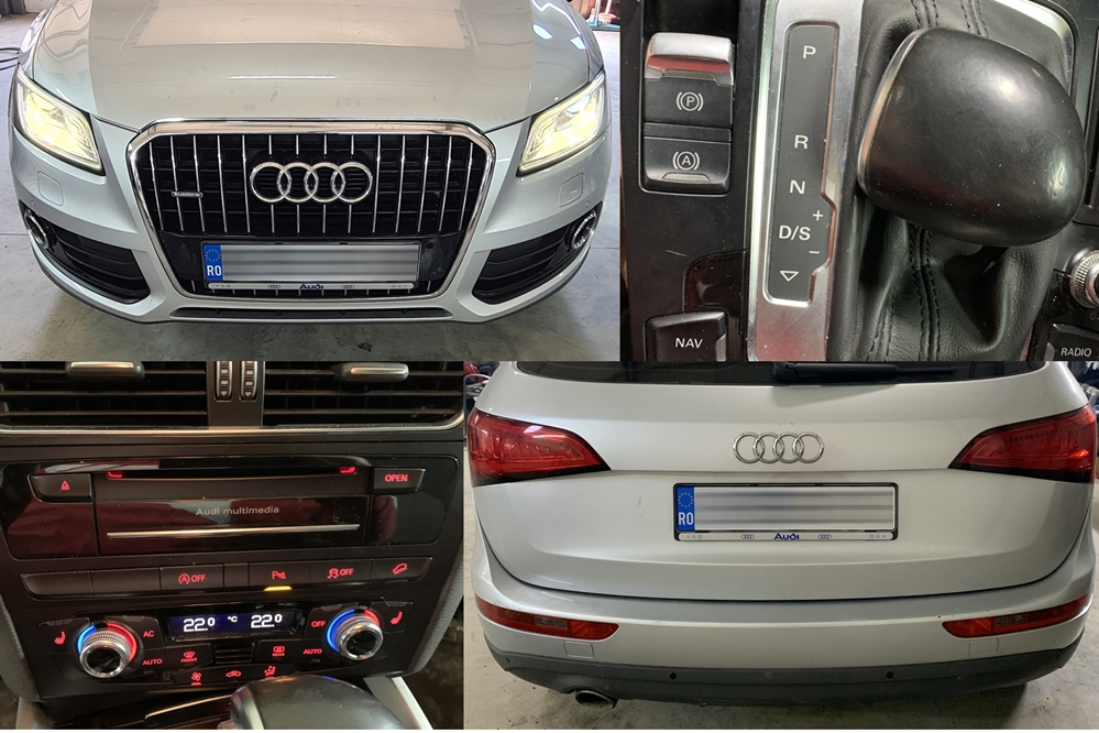 Instalare - Instalare Senzori Parcare Fata Spate Buton Auto Hold Audi Q5 8R 2014