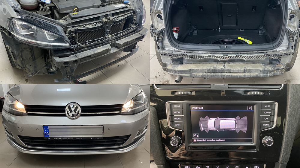 Instalare - Montaj Instalare Senzori Parcare Fata Spate Originali OEM VW Golf 7 VII 2018