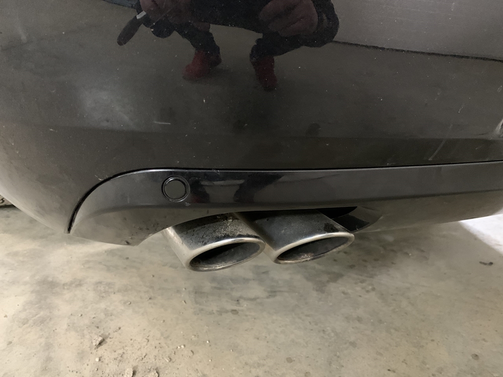 Montare 7 - Montaj Senzori Parcare Spate Originali Skoda Superb 2 II 2012