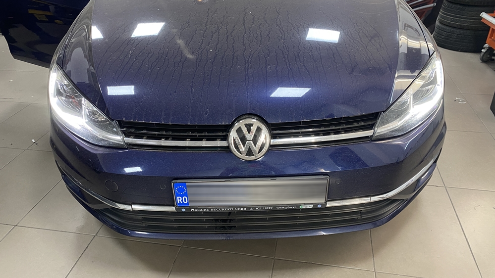 Montare 2 - VW Golf 7 VII 2018 Instalare Unitate Multimedia MIB 2 Apple Carplay Android Auto