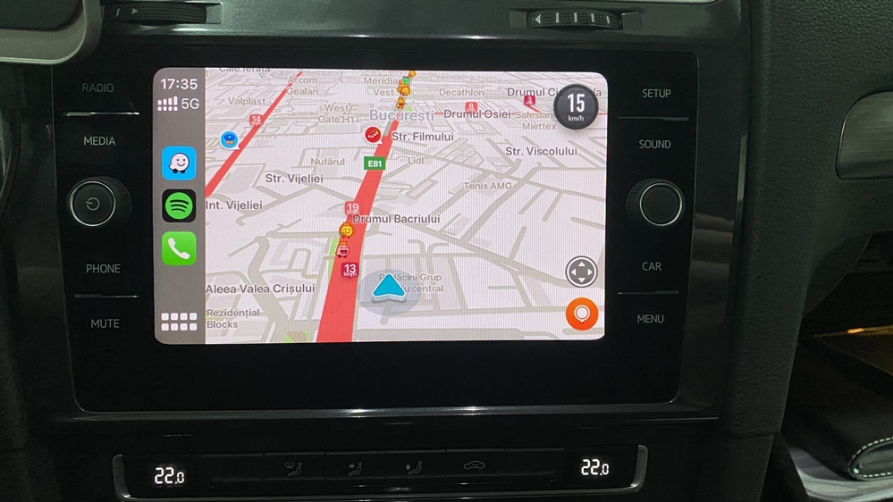 Montare 6 - VW Golf 7 VII 2018 Instalare Unitate Multimedia MIB 2 Apple Carplay Android Auto