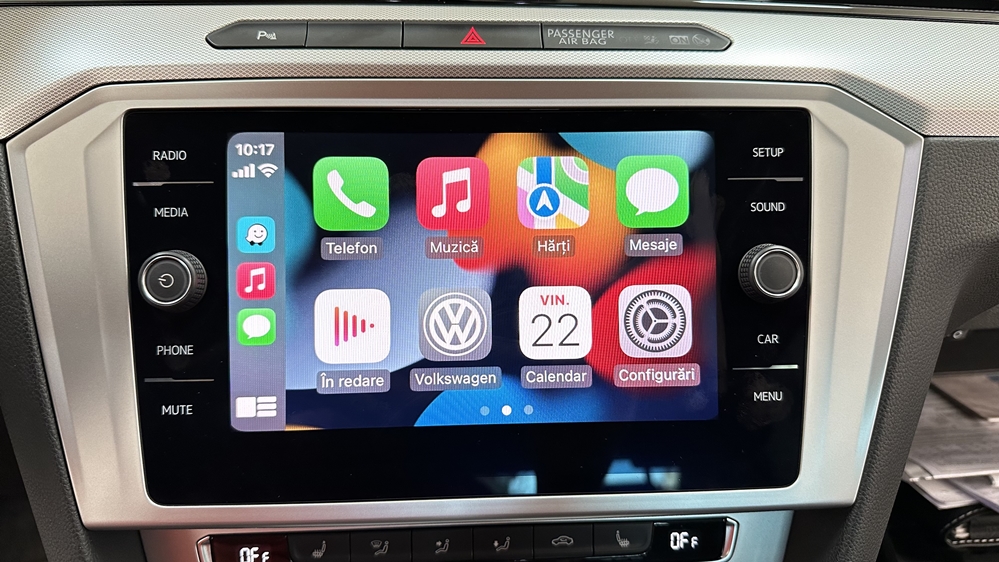 Montare 5 - VW Passat B8 2017 Instalare Component Protection MIB 2 APP Connect Apple Carplay Android Auto