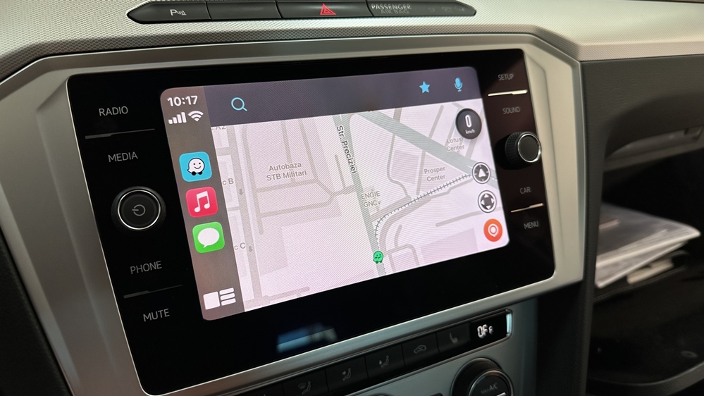 Montare 9 - VW Passat B8 2017 Instalare Component Protection MIB 2 APP Connect Apple Carplay Android Auto