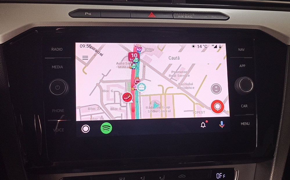 Montare 4 - VW Passat B8 2017 Instalare Unitate Navigatie MIB 2 Apple Carplay Android Auto APP Connect 