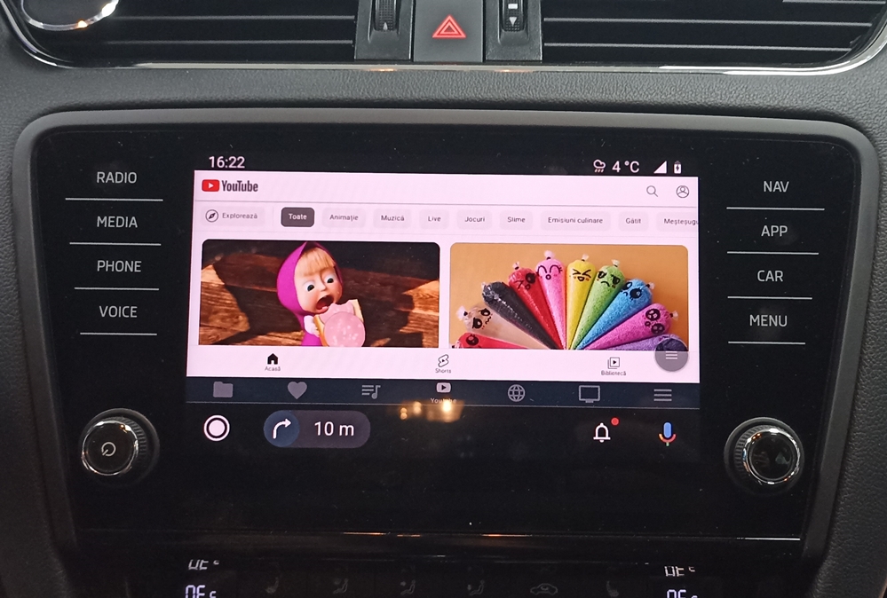 Montare 4 - Skoda Octavia 3 III 2015 Instalare Unitate Navigatie MIB 2 Apple Carplay Smart Link Android Auto