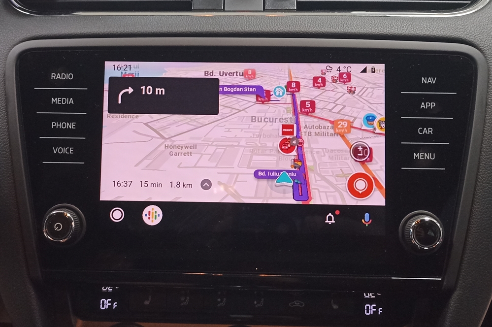 Montare 6 - Skoda Octavia 3 III 2015 Instalare Unitate Navigatie MIB 2 Apple Carplay Smart Link Android Auto