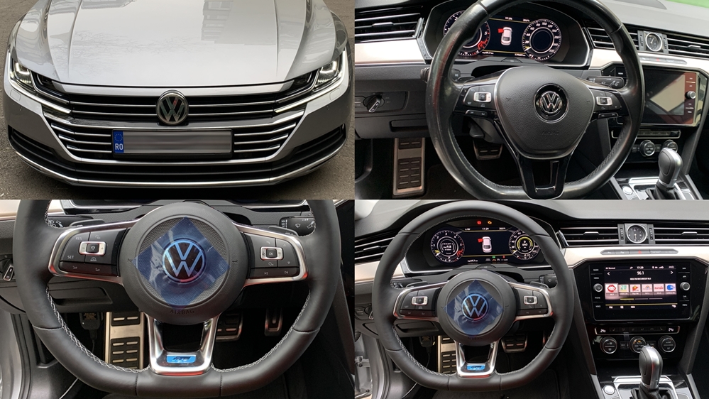 Montaj - VW Arteon 2018 Instalare Volan Sport Tesit R Line Original Instalare - VW Arteon 2018 Instalare Volan Sport Tesit R Line Original