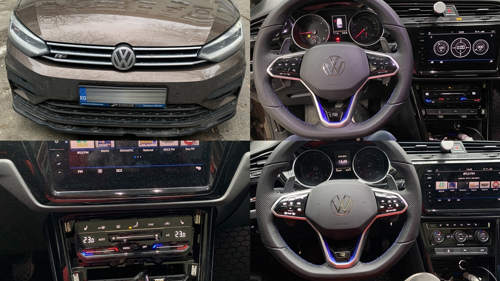 Poza - VW Touran 5T 2016 Instalare Volan VW Golf 8 Cu Comenzi Touch Si Clima Climatronic Poza - VW Touran 5T 2016 Instalare Volan VW Golf 8 Cu Comenzi Touch Si Clima Climatronic