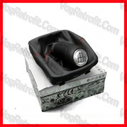 Poza 2 - Maneta Schimbator Viteze GTI Piele / Imitatie Model VW Polo 9N 9N3 GTI