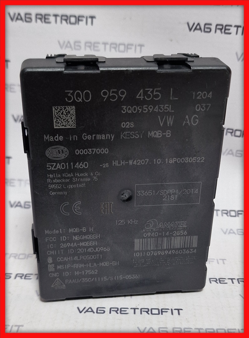 Poza 3 - Modul / Unitate Keyless Go Kessy VW Passat B8 3Q0 959 435 L 3Q0959435L