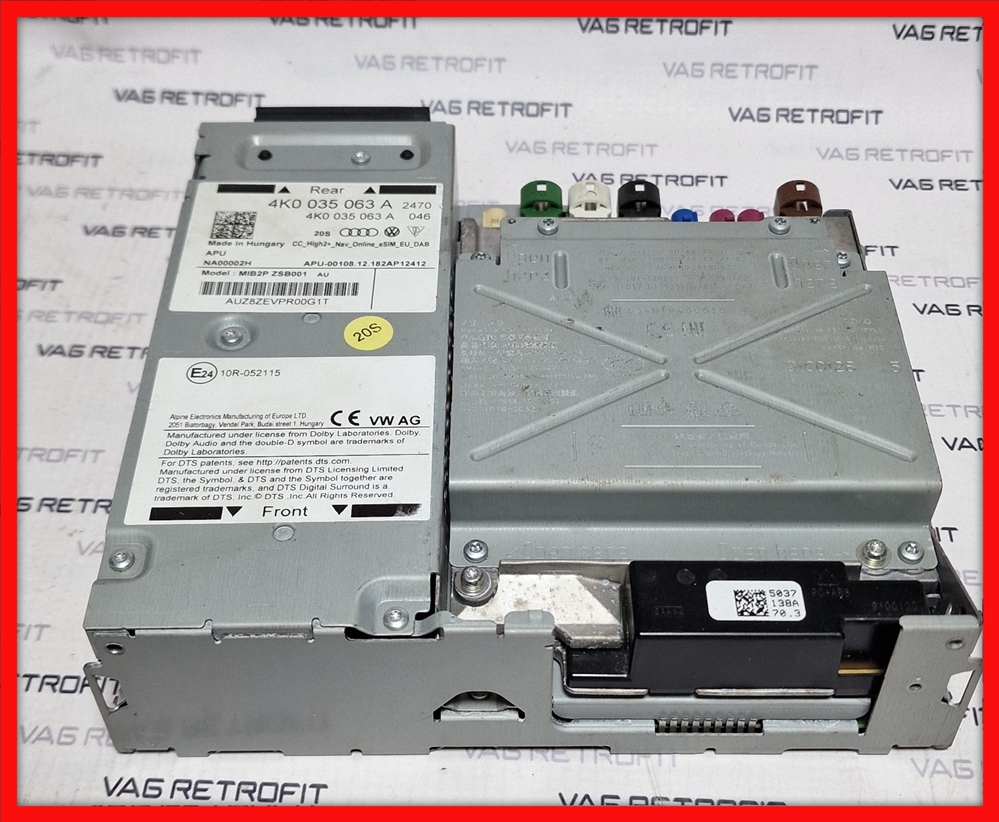 Poza 3 - Modul Unitate Navigatie 5F Audi A6 C8 Audi A7 4K Audi Q8 E Tron 4K0035063A / 4K0 035 063 A