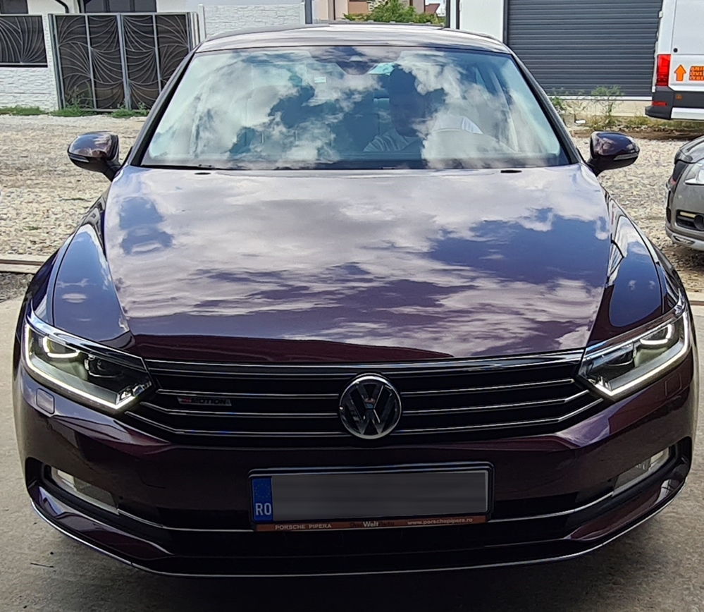 Montare 3 - VW Passat B8 2018 Montaj Unitate+Display Navigatie MIB2 8 Inch+Camera Spate Marsarier Highline Originala