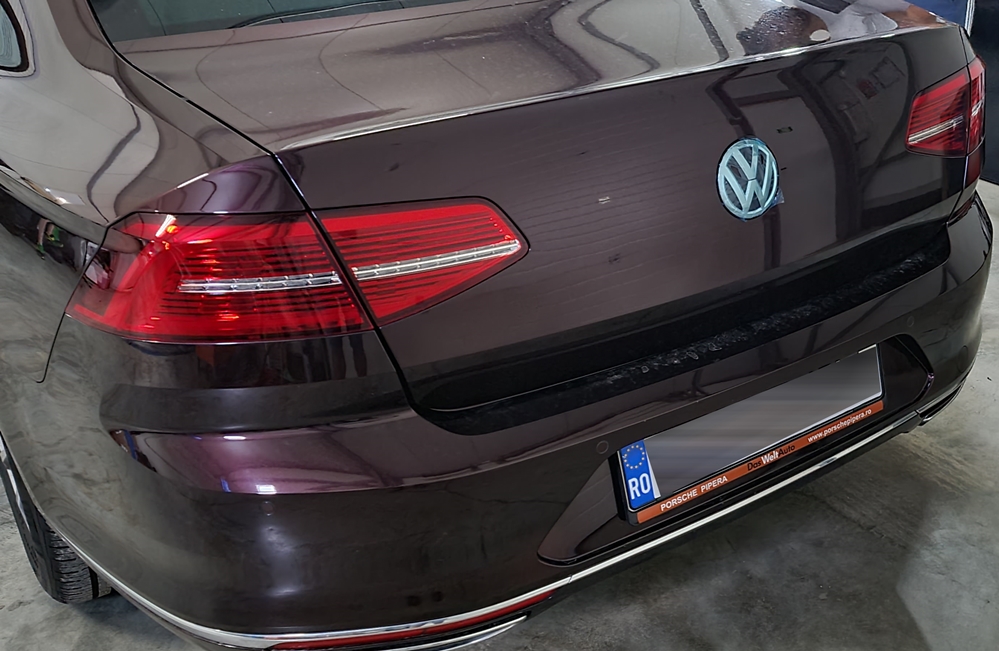 Montare 4 - VW Passat B8 2018 Montaj Unitate+Display Navigatie MIB2 8 Inch+Camera Spate Marsarier Highline Originala