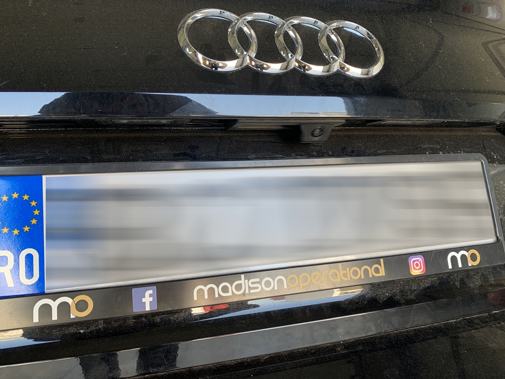 Montare 6 - Montare Camera Spate Marsarier Originala In Maner Audi A4 B9 2016