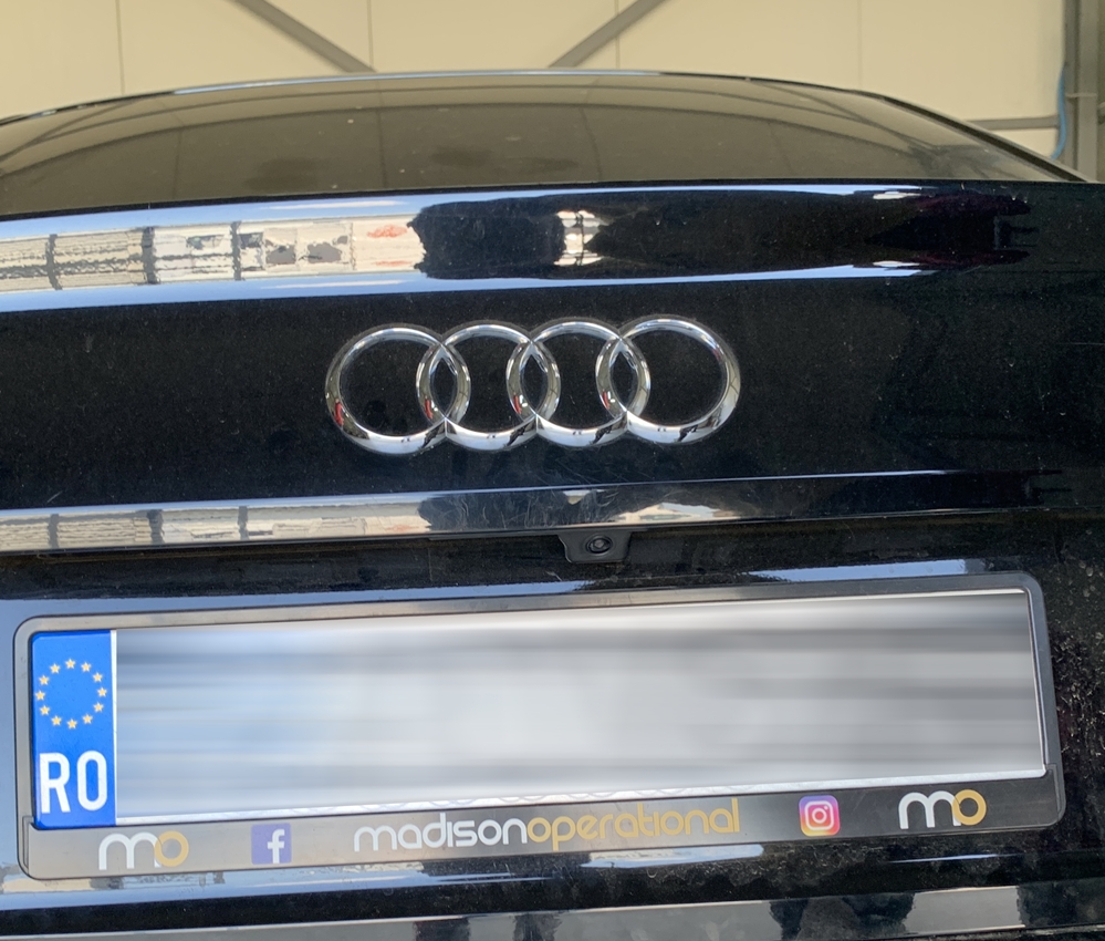 Montare 7 - Montare Camera Spate Marsarier Originala In Maner Audi A4 B9 2016