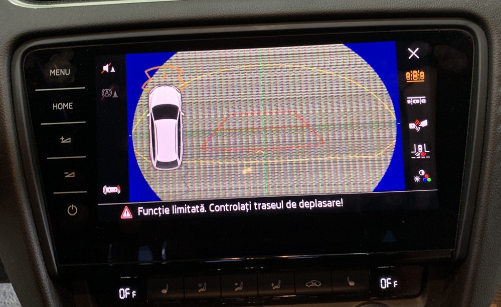 Montare 10 - Instalare Navigatie MIB 2.5 Display 9 Inch Senzori Parcare Fata Skoda Octavia 3 Scout 2017 Camera Spate Marsarier