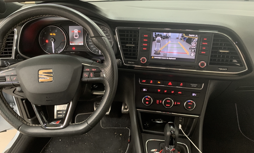 Montare 11 - Montaj Camera Spate Seat Leon 5F 2016 Highline Camera Marsarier Seat Leon