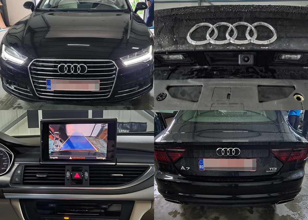 Activare 2 - Instalare Camera Spate Marsarier Highline Originala Audi A7 4G 2016 Montare 2 - Instalare Camera Spate Marsarier Highline Originala Audi A7 4G 2016