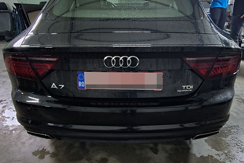 Activare 4 - Instalare Camera Spate Marsarier Highline Originala Audi A7 4G 2016 Montare 4 - Instalare Camera Spate Marsarier Highline Originala Audi A7 4G 2016