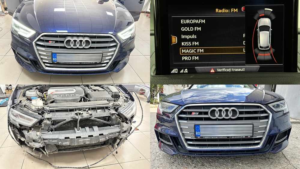 Poza - Audi A3 S3 8V 2018 Instalare Senzori Parcare Fata Spate Originali Park Pilot