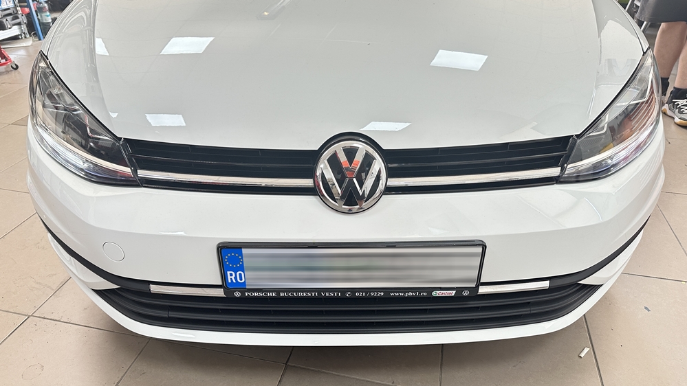 Montare 9 - VW Golf 7 VII 2019 Instalare Senzori Control Presiune Anvelope Oglinda Retrovizoare Fara Rama