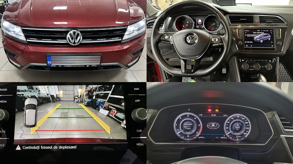 Instalare - VW Tiguan 2 AD1 2016 Instalare Unitate MIB2 Ceasuri Digitale Camera Marsarier OEM 