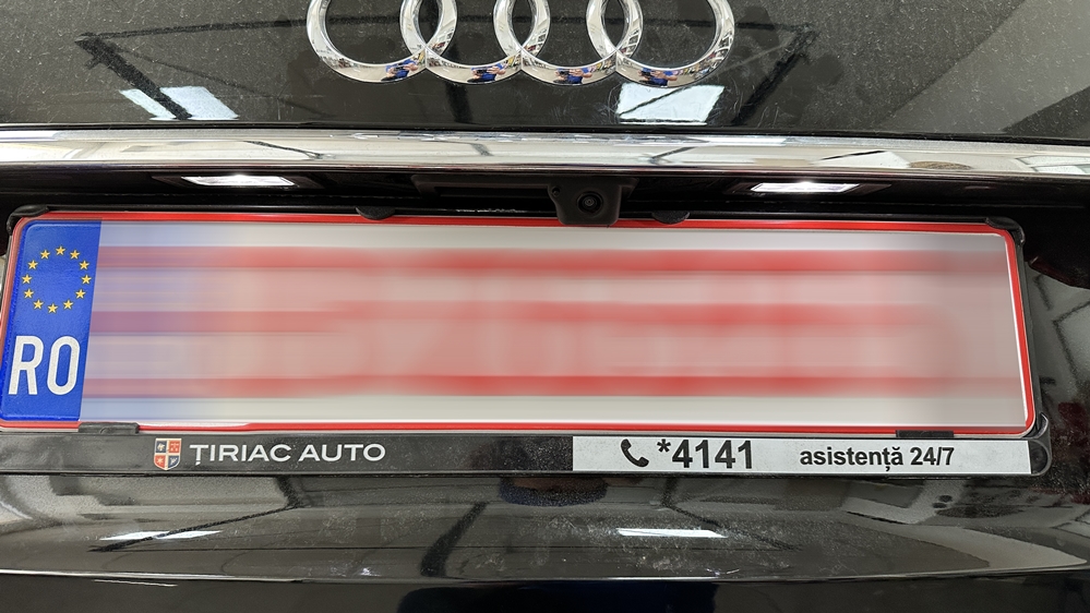 Montare 6 - Audi A6 C8 2020 2021 2022 Montaj Instalare Camera Spate Marsarier OEM Originala