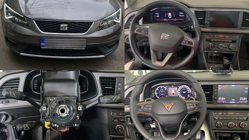 Poza - Montaj Volan Cupra Cu Incalzire Seat Leon 5F 2015
