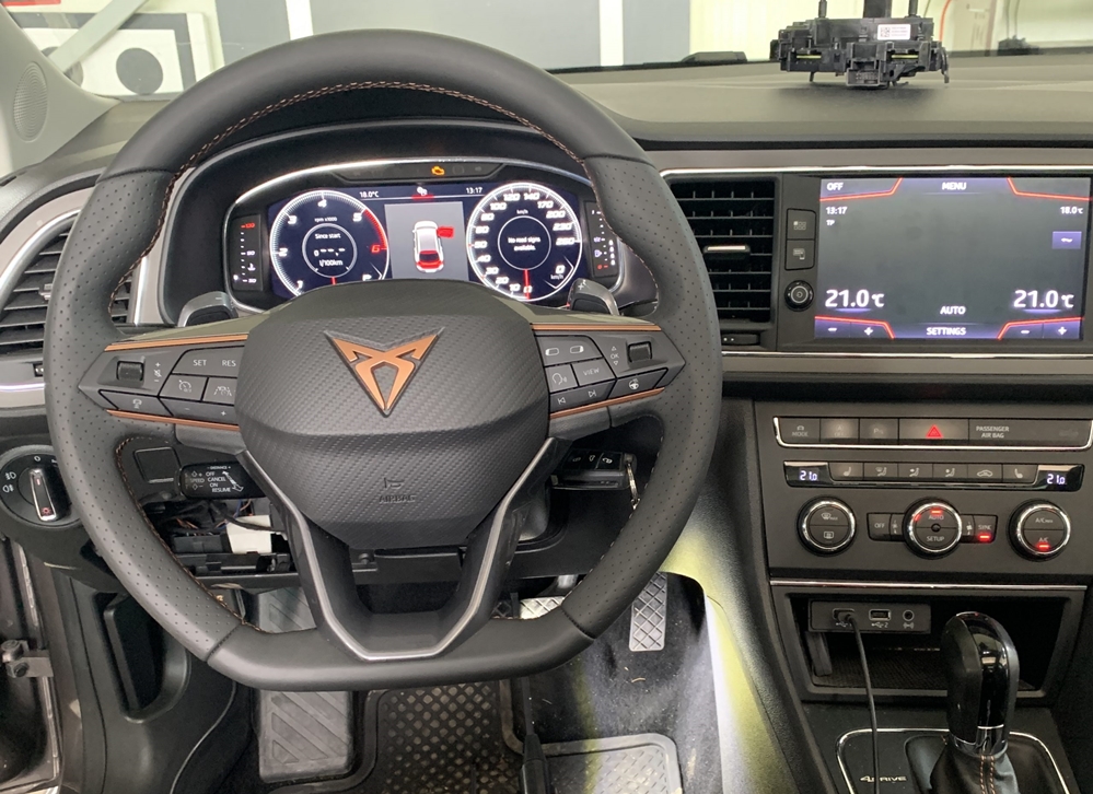 Activare 6 - Montaj Volan Cupra Cu Incalzire Seat Leon 5F 2015 Montare 6 - Montaj Volan Cupra Cu Incalzire Seat Leon 5F 2015