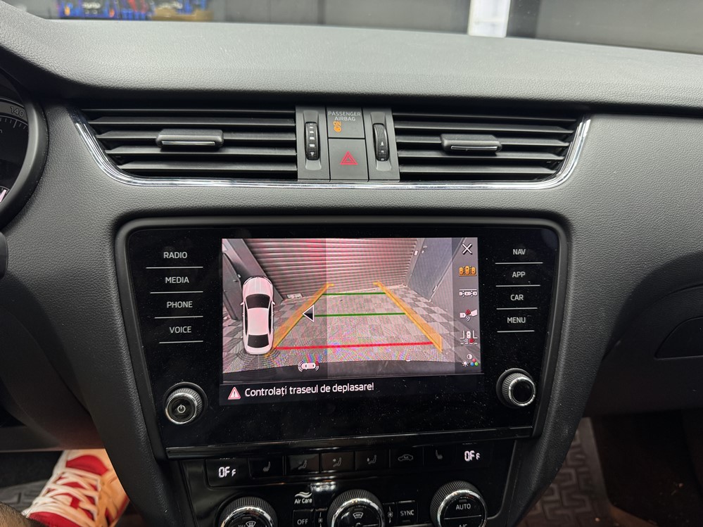 Montare 10 - Montare Activare Camera Video Spate Highline Originala Skoda Octavia III 3 Facelift 2019