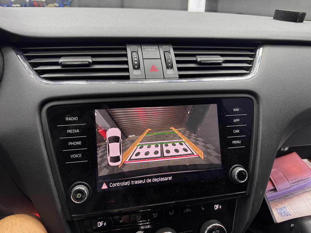Montare 7 - Montare Activare Camera Video Spate Highline Originala Skoda Octavia III 3 Facelift 2019