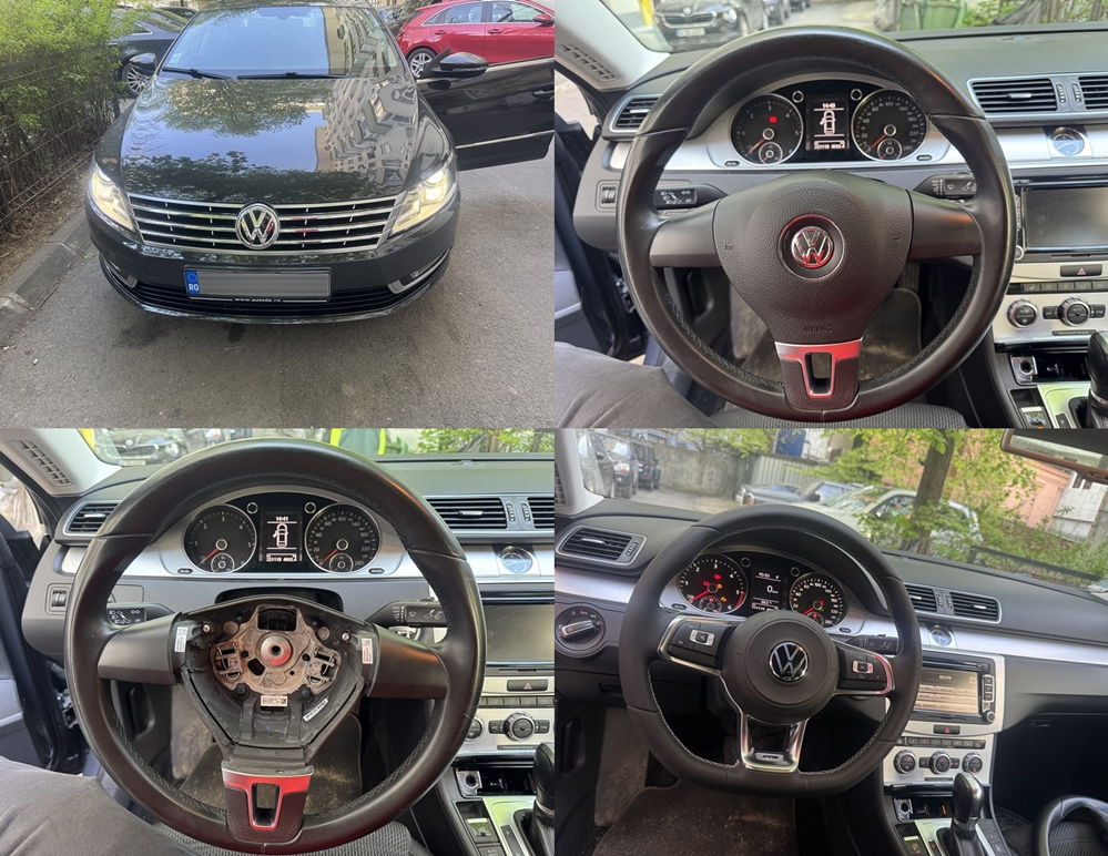 Poza - Montare Activare Volan Tesit Sport Generatie Noua Cu Comenzi Multifunctionale VW Passat CC 2015