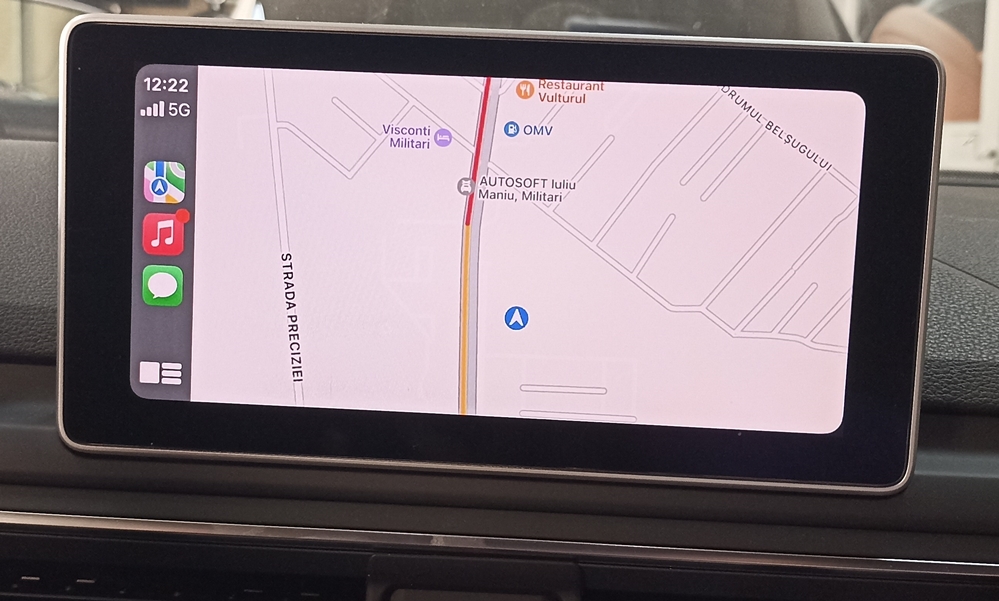 Montare 4 - Audi A4 B9 2017 Montare Camera Marsarier USB 2 Sloturi Carplay Android Auto Autohold