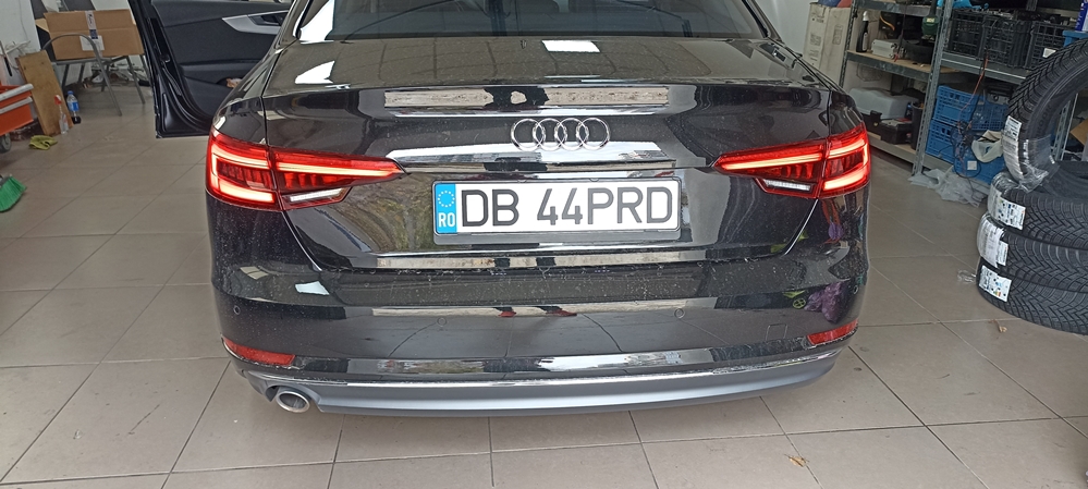 Montare 12 - Audi A4 B9 2017 Instalare Camera Marsarier Highline In Maner Spate