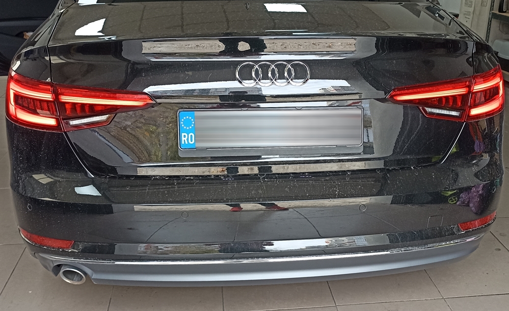 Montare 13 - Audi A4 B9 2017 Instalare Camera Marsarier Highline In Maner Spate