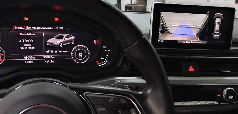 Montare 4 - Audi A4 B9 2017 Instalare Camera Marsarier Highline In Maner Spate