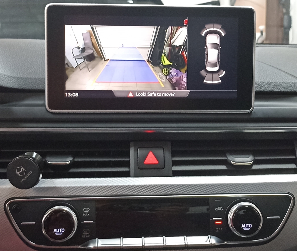 Montare 6 - Audi A4 B9 2017 Instalare Camera Marsarier Highline In Maner Spate