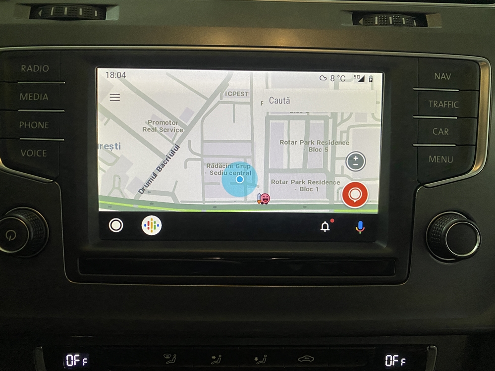 Montare 6 - VW Golf 7 VII 2016 Montare Camera Spate Marsarier Activare APP Connect Apple Carplay Android Auto