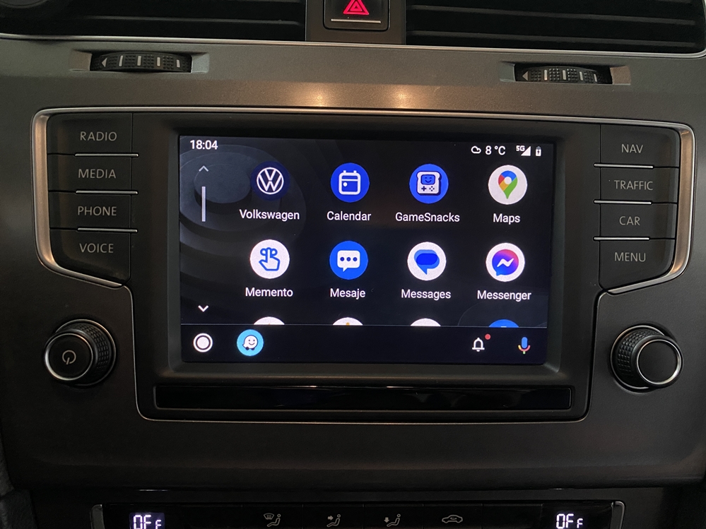 Montare 7 - VW Golf 7 VII 2016 Montare Camera Spate Marsarier Activare APP Connect Apple Carplay Android Auto