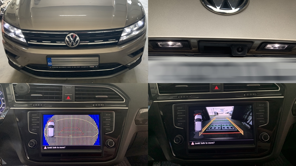 Instalare - Instalare Camera Spate Marsarier Originala In Maner VW Tiguan AD1 2017