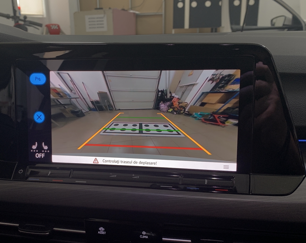 Montare 7 - Instalare Montare Camera Spate Marsarier VW Golf 8 VIII 2022