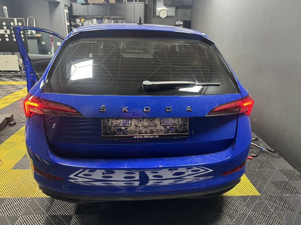 Activare 5 - Montare Camera Video Spate Marsarier Originala Highline Skoda Scala 2022 Montare 5 - Montare Camera Video Spate Marsarier Originala Highline Skoda Scala 2022